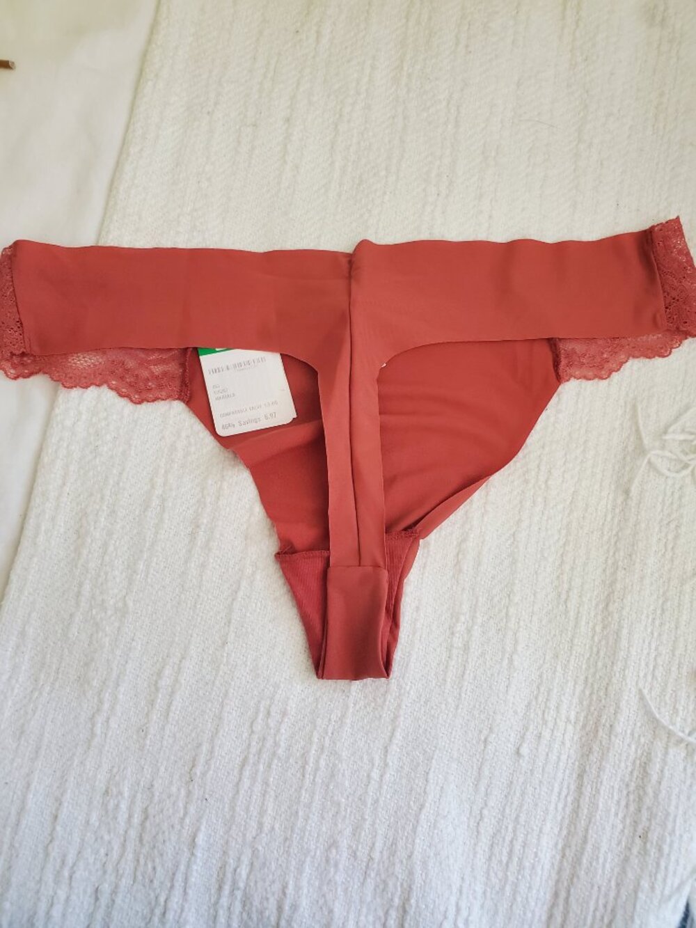 B.templ'd thongs 2 purple and orange panties, underware - Picture 11 of 11